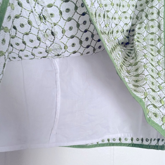 Talbots Eyelet Midi Skirt - Picture 2 of 6